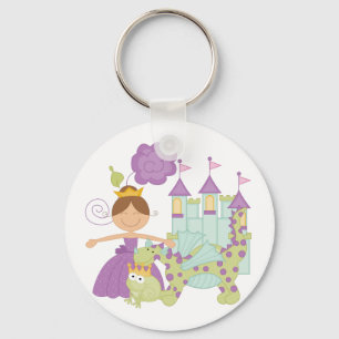 Porte-clés Princesse de brune