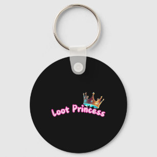 Porte-clés Princesse de butin Fille de joueur drôle Mignonne