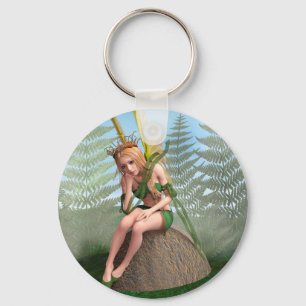 Porte-clés Princesse de la forêt, Papillon Fée