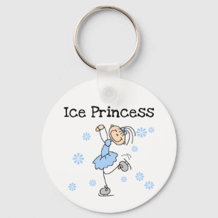 Porte-clés Princesse de patinage sur glace