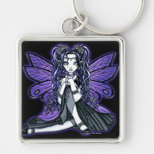 Porte-clés Princesse féerique Keychain de papillon gothique
