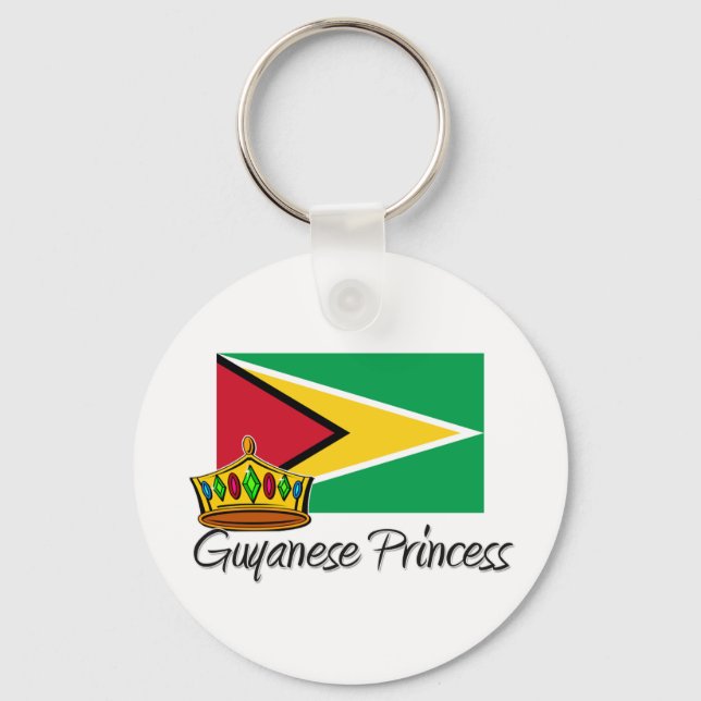 Porte-clés Princesse guyanaise (Recto)