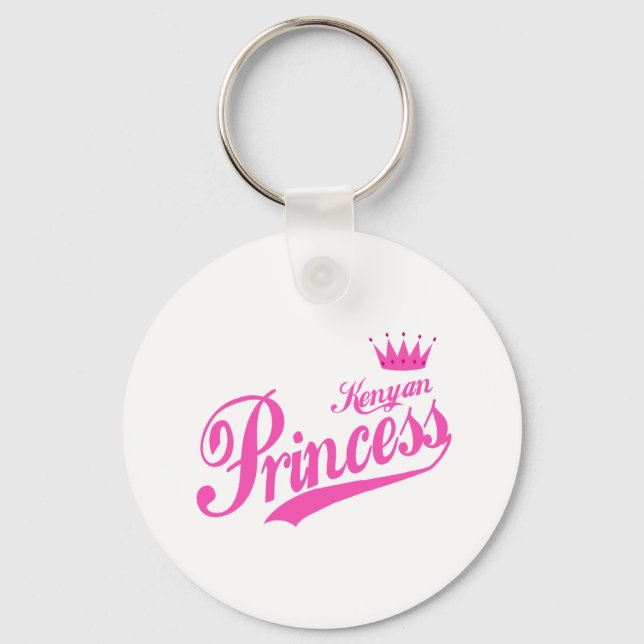 Porte-clés Princesse kenyane (Recto)