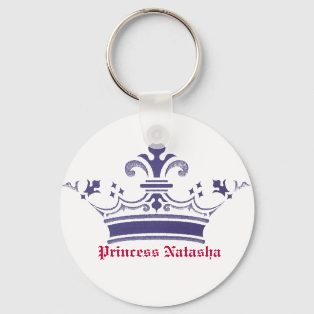 Porte-clés Princesse Natasha <3 =')) (Recto)