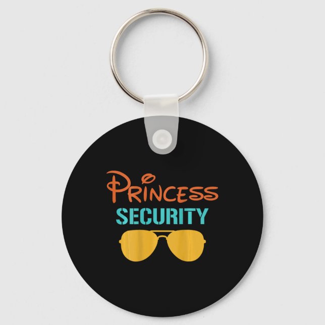 Porte-clés Princesse Papa Sécurité Halloween Hommes Correspon (Recto)