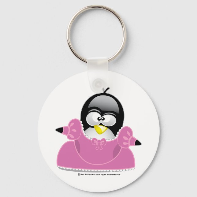 Porte-clés Princesse Penquin (Recto)