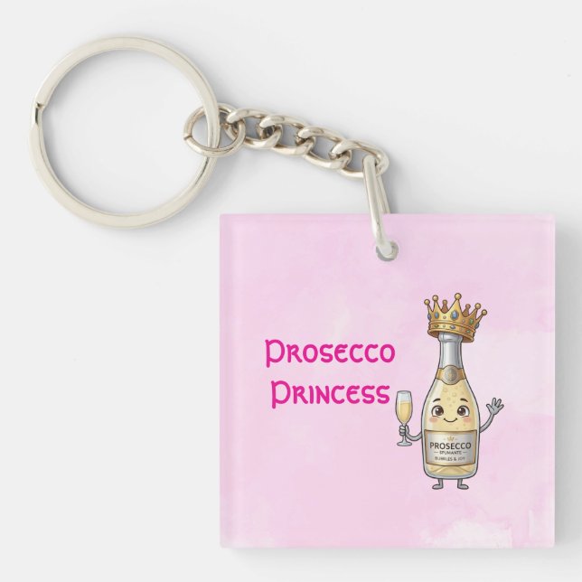 Porte-clés Princesse Prosecco (Devant)