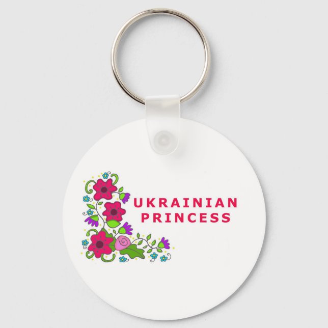 PORTE-CLÉS PRINCESSE UKRAINIENNE (Recto)