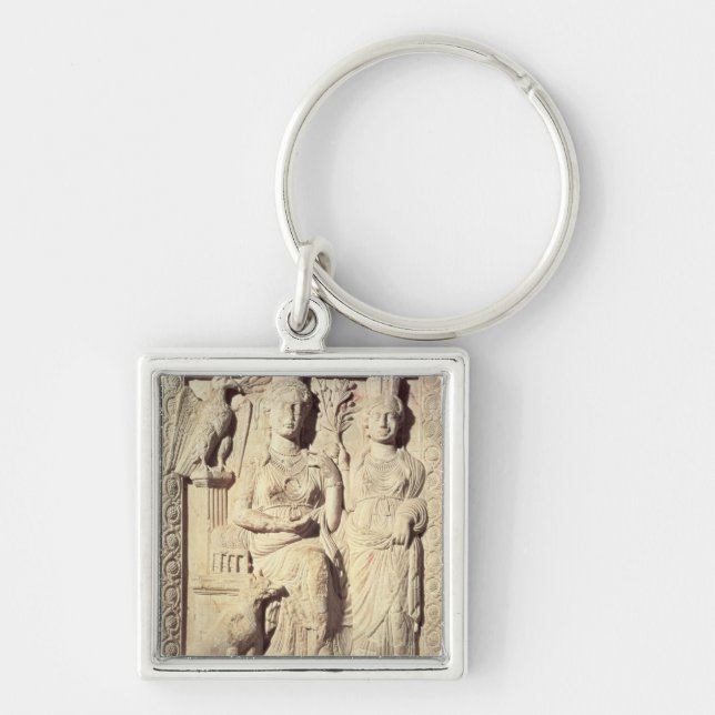 Porte-clés Princesse Zenobia et un compagnon féminin (Devant)