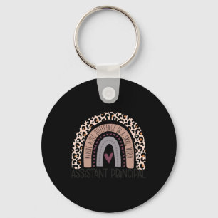 Porte-clés Principal Empreinte de léopard Rainbow