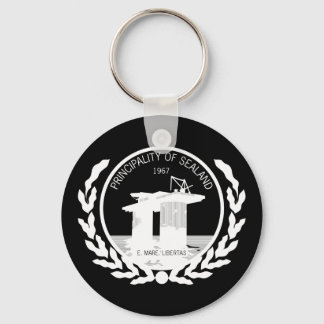 Porte-clés principauté de sealand phoque crest