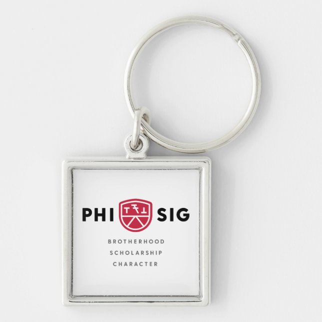 Porte-clés Principes Phi Sigma Kappa (Devant)