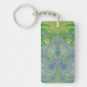 Porte-clés Printemps vert