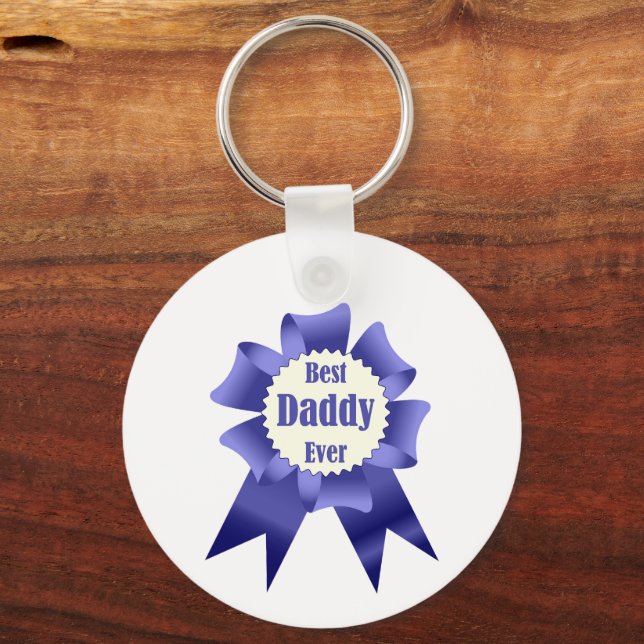 Porte-clés Prix Best Daddy Ever pour le Père (Verso)