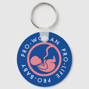 Porte-clés Pro-femme, Pro-vie, Pro-bébé