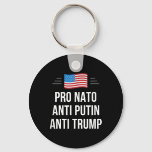 Porte-clés Pro Nato - Anti Poutine - Anti Trump - , Small