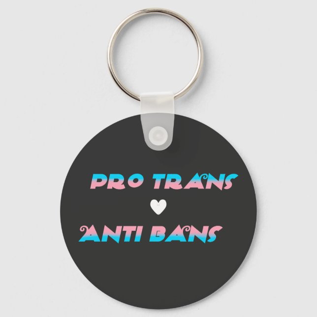 Porte-clés Pro Trans/We Exist Combo  (Recto)