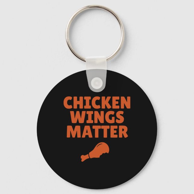 Porte-clés Problème de citation des ailes de poulet de Buffal (Recto)