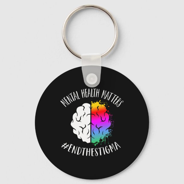 Porte-clés Problèmes de santé Happy End Stigma Sensibilisatio (Recto)