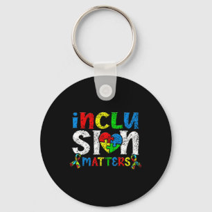 Porte-clés Problèmes d'inclusion Autistes Autist Autistic Sup