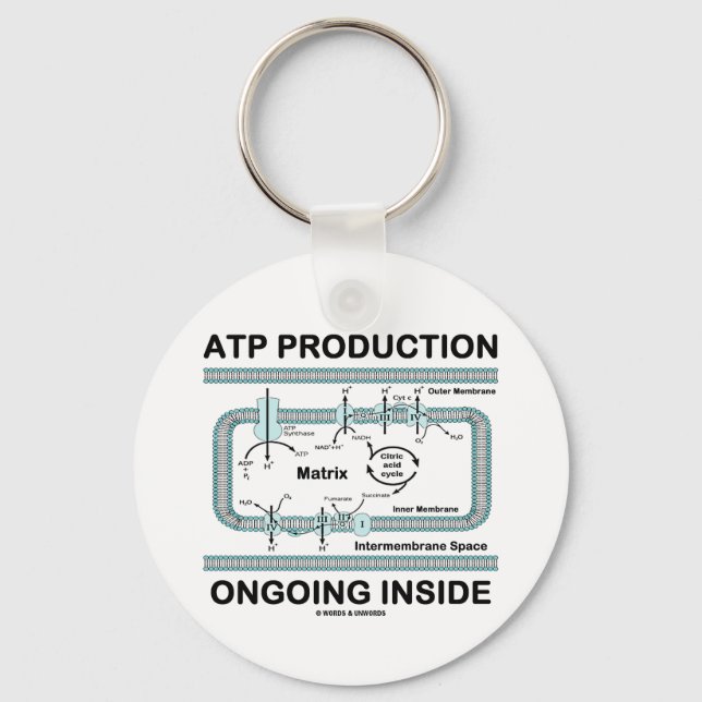 Porte-clés Production ATP en cours à l'intérieur (Recto)