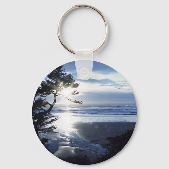 Porte-clés Produits de la côte de l'Oregon (Recto)