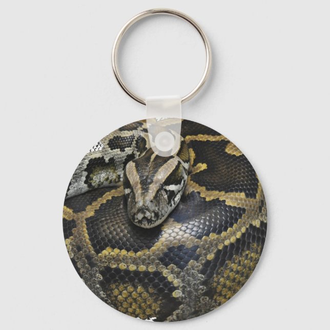 Porte-clés Produits design "Royal Python" (Recto)