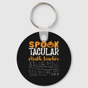 Porte-clés Prof de maths Amateur de maths effrayant Halloween
