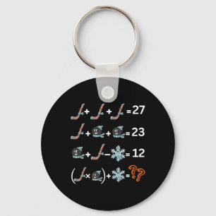Porte-clés Prof de maths drôle numéro 67 Hockey Drip Meme