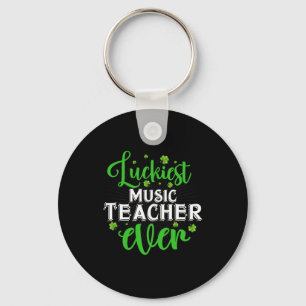 Porte-clés Prof de musique le plus chanceux - St.paddy's Day 