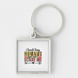 Porte-clés Professeur Art I Enseigner Minuscules Humains