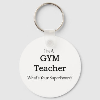 Porte-clés Professeur de gym