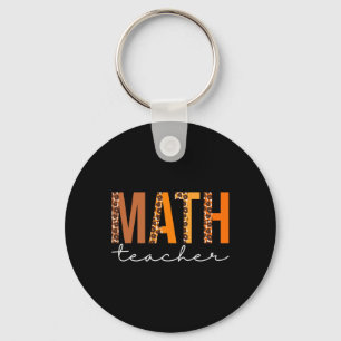 Porte-clés Professeur de maths Leopard Squad mignonne Automne