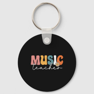 Porte-clés Professeur de musique Retour à l'école Musicien Gr