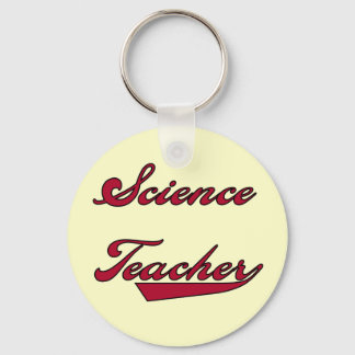 Porte-clés Professeur de sciences Chemises rouges et cadeaux