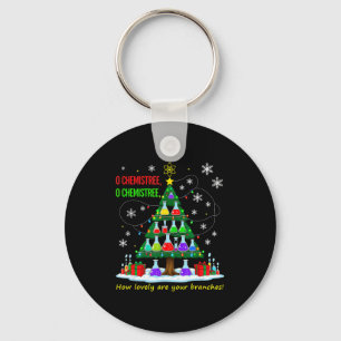 Porte-clés Professeur de sciences de Noël 67 Meme Santa Oh Ch