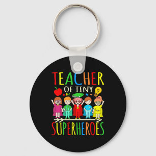 Porte-clés Professeur De Superhéros Minuscules Premier Jour D