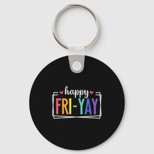 Porte-clés Professeur drôle de Fri-yay enseigne le week-end H