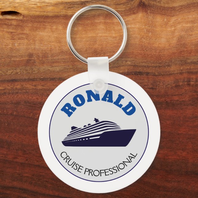 Porte-clés professionnel de croisière (Recto)