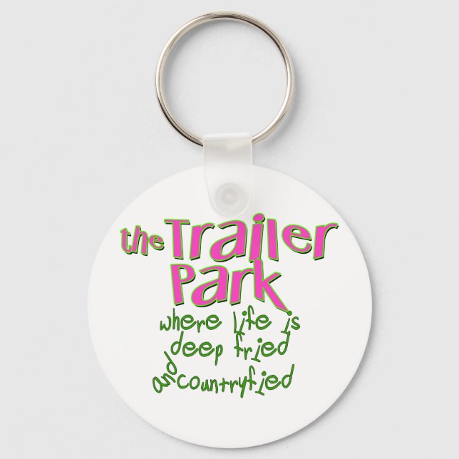 Porte-clés Profondément Fried (Recto)