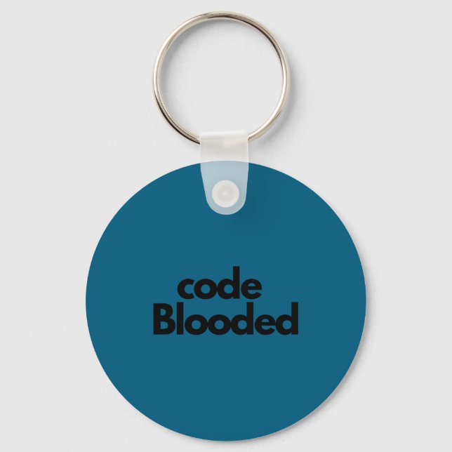 Porte-clés Programmeur informatique codeur drôle  (Recto)