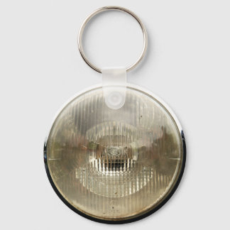 Porte-clés Projecteur de voiture classique avec objectif en v