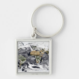 Porte-clés Projection cylindrique équidistale