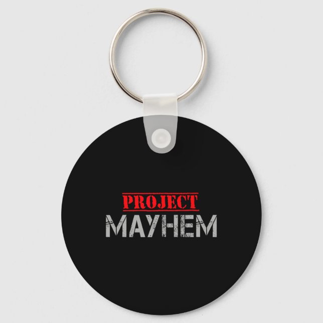 Porte-clés Projet Mayhem - Club de boxe souterrain Shirt (Recto)