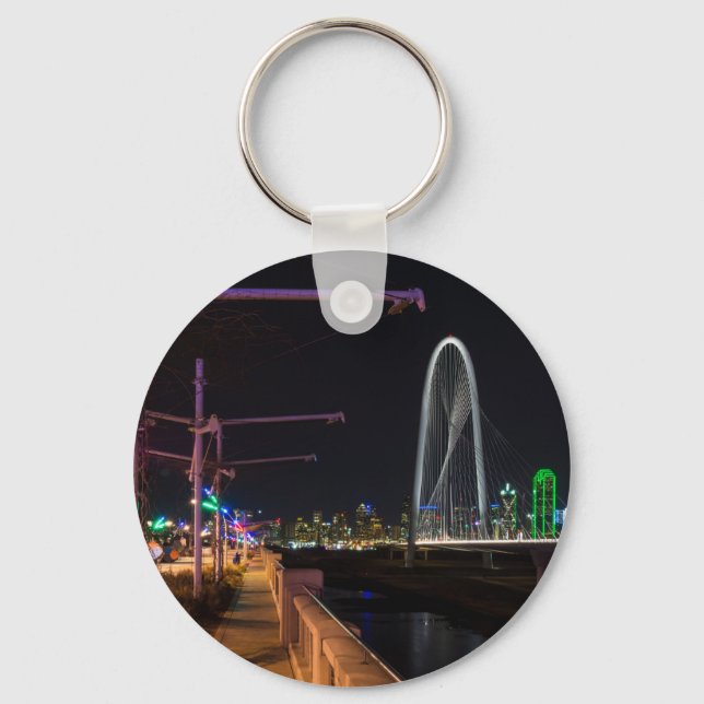 Porte-clés Promenade nocturne de Dallas (Recto)