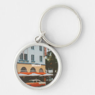 Porte-clés Promenade océanique de Miami Souvenir de voyage