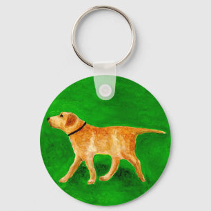 Porte-clés Promener le chien