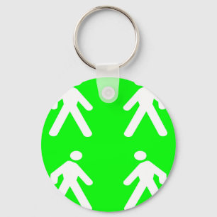 Porte-clés Promenez-vous dans le vert