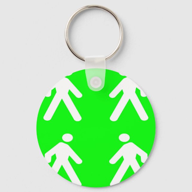 Porte-clés Promenez-vous dans le vert (Recto)