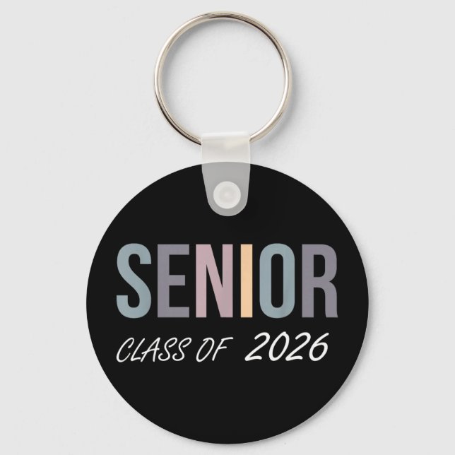 Porte-clés Promotion 2026 terminale 2026 lycée (Recto)